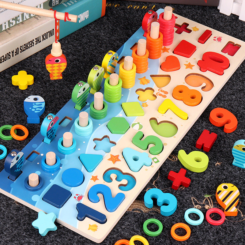 3D Alphabet & Number Puzzle