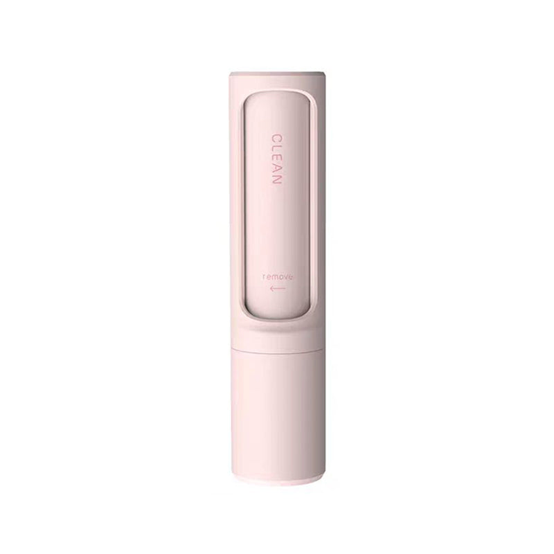 Reusable pet hair remover roller in pink