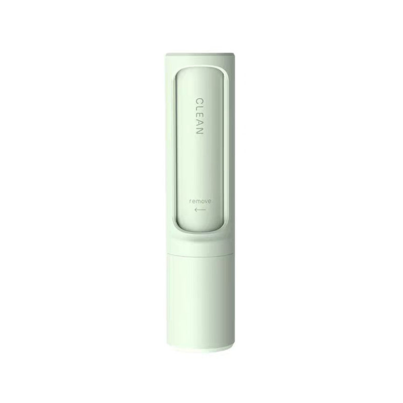 Reusable pet hair remover roller in green