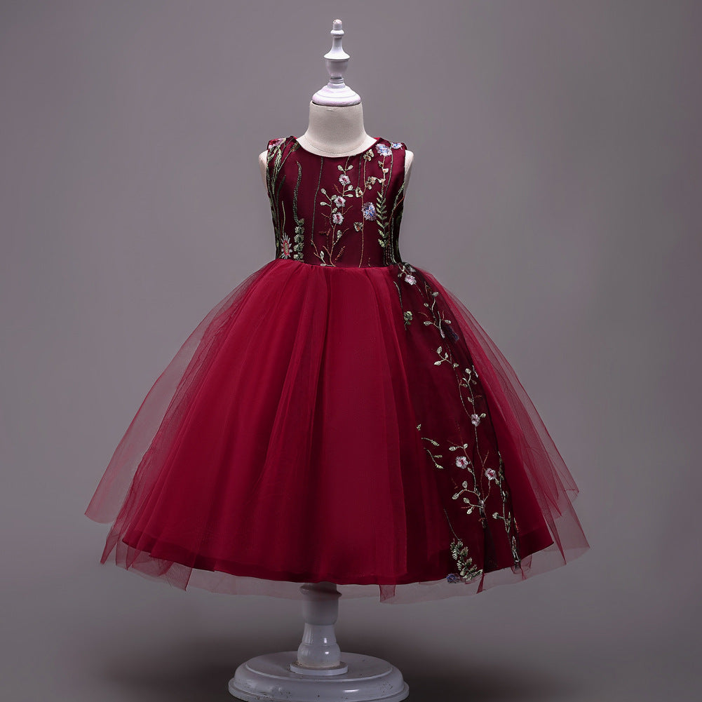 Embroidered Kids Dress (Ages 4-15)