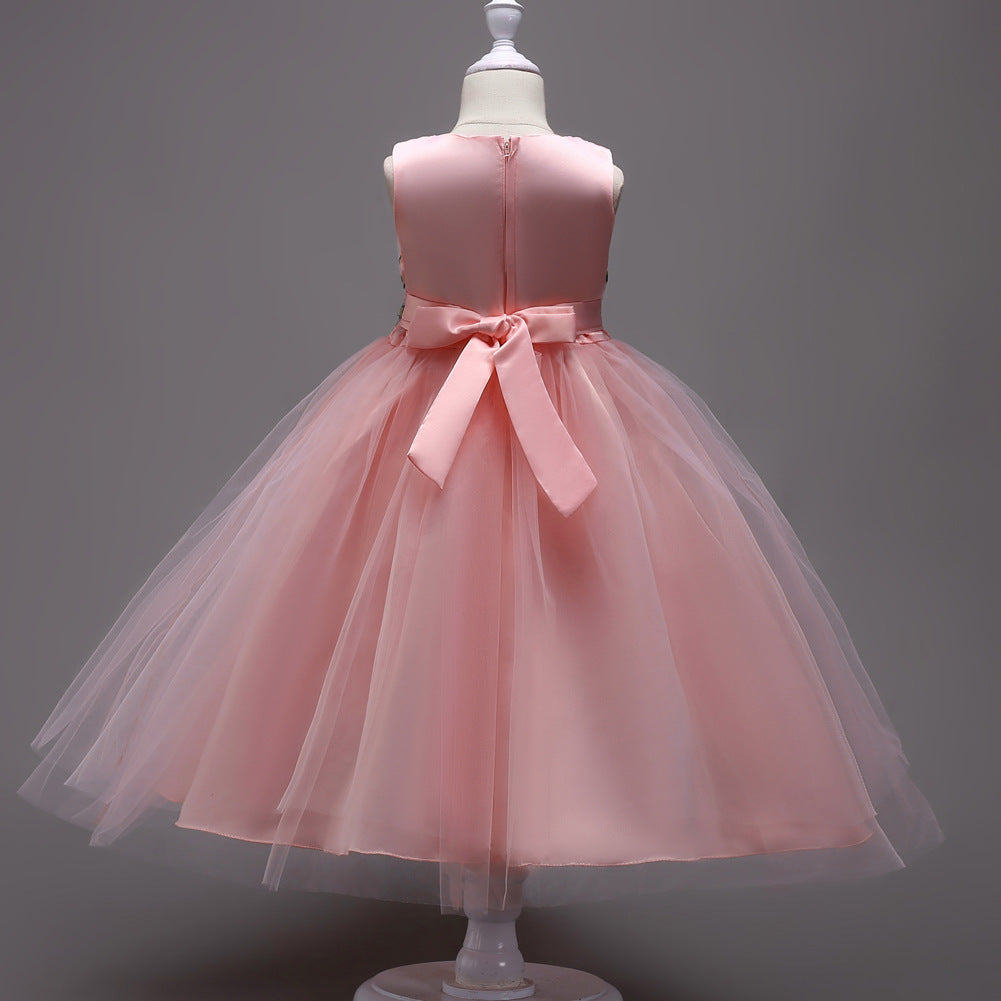 Embroidered Kids Dress (Ages 4-15)