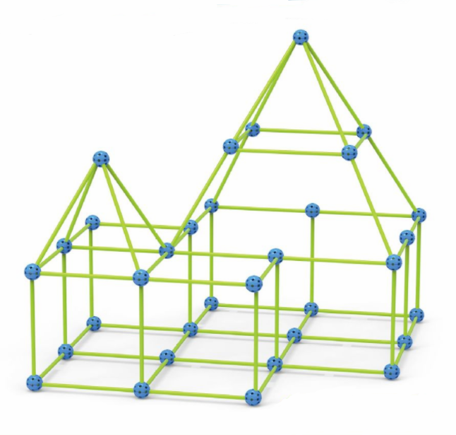 Fort Building Kit Play Tent Set